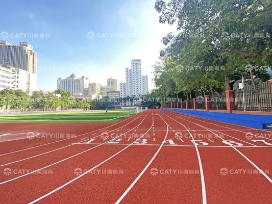 WA zatwierdzony klasy II ESP Prefabrykowany tor biegowy, podłoga sportowa, tor sportowy YUUZ