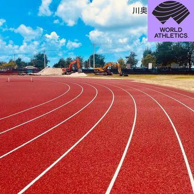 Uznane przez IAAF podłogi gumowe EPDM z absorpcją wstrząsów dla torów biegowych przeznaczonych do biegania zawodowego i rekreacyjnego