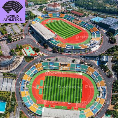 IAAF zatwierdził tor biegowy dla podłogi z gumy EPDM