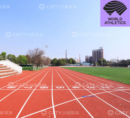 EPDM Syntetyczny materiał ścieżkowy dla boisk sportowych przez wykonawcę powierzchni torów sportowych z certyfikatem IAAF