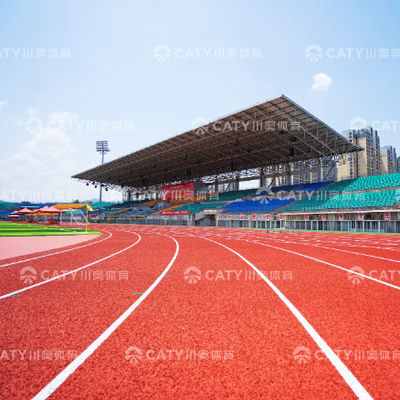 Absorpcja wstrząsów Atletika Materiał ścieżkowy EPDM Granule gumy przez praktyczne EPDM Krumb Gumy Nośniki i dystrybutorzy