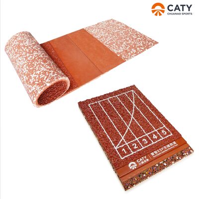 Oszczędzająca czas instalacja półprefabrykowanej bieżni, nawierzchnia wielofunkcyjna o niskich wymaganiach konserwacyjnych