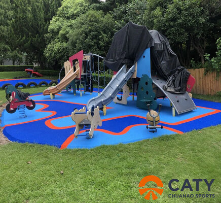 100% granulki z certyfikatem ROHS ECO-EPDM, wchłaniające wstrząsy z designem bezpieczeństwa antypoślizgowego