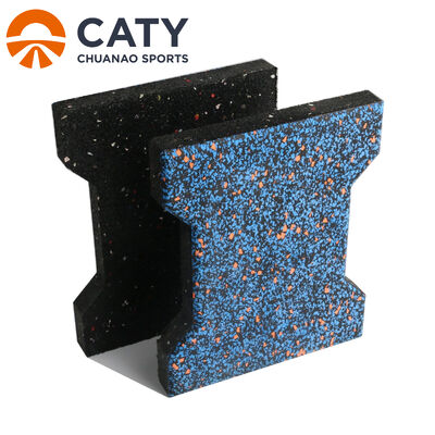 Płytki gumowe z kości psiej przeciwpoślizgowe i wytrzymałe do użytku na zewnątrz i na chodnikach