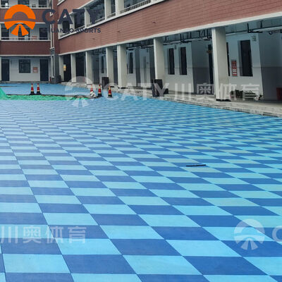 Nietoksyczna, amortyzująca wstrząsy i trwała gumowa nawierzchnia EPDM do placów zabaw i parków