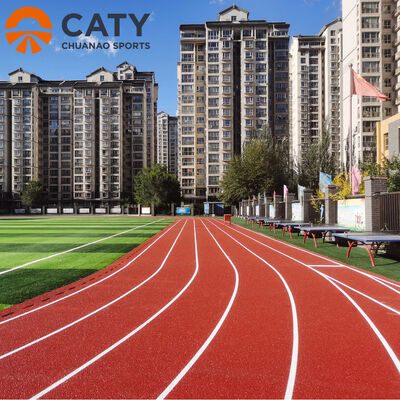 Amortyzująca i wydajna, niedroga bieżnia warstwowa do szkół i obiektów sportowych