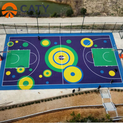 Ekologiczna gumowa nawierzchnia placu zabaw zaprojektowana w celu zwiększenia bezpieczeństwa i zmniejszenia liczby urazów na placach zabaw szkolnych i społecznych