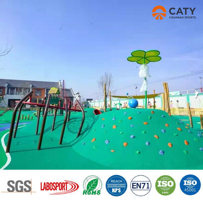 Ceny fabryczne Zielona 1-3mm EPDM Granule gumy dla dzieci na zewnątrz Sprzęt do zabawy