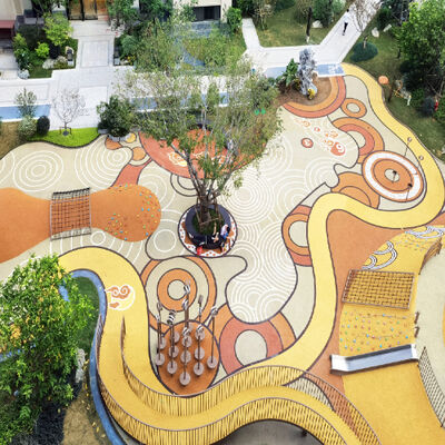 Wysokiej gęstości EPDM spoiwo do nawierzchni placów zabaw dla dzieci, terenów rekreacyjnych, torów wyścigowych