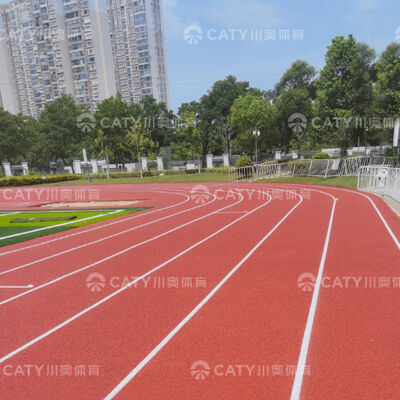 Certyfikowany przez World Athletics tor lekkoatletyczny z EPDM z amortyzacją i 10-letnią żywotnością