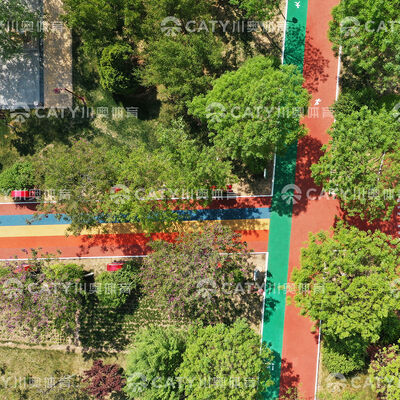 Żywe kolory granulki EPDM do dżungli Gym Plac zabaw Mating powierzchnia Plac zabaw Outdoor Health Trail